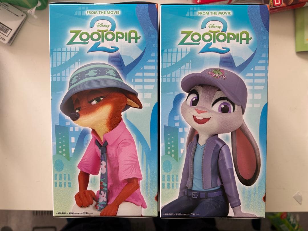 ズートピア2 モニタートップフィギュア2個セット