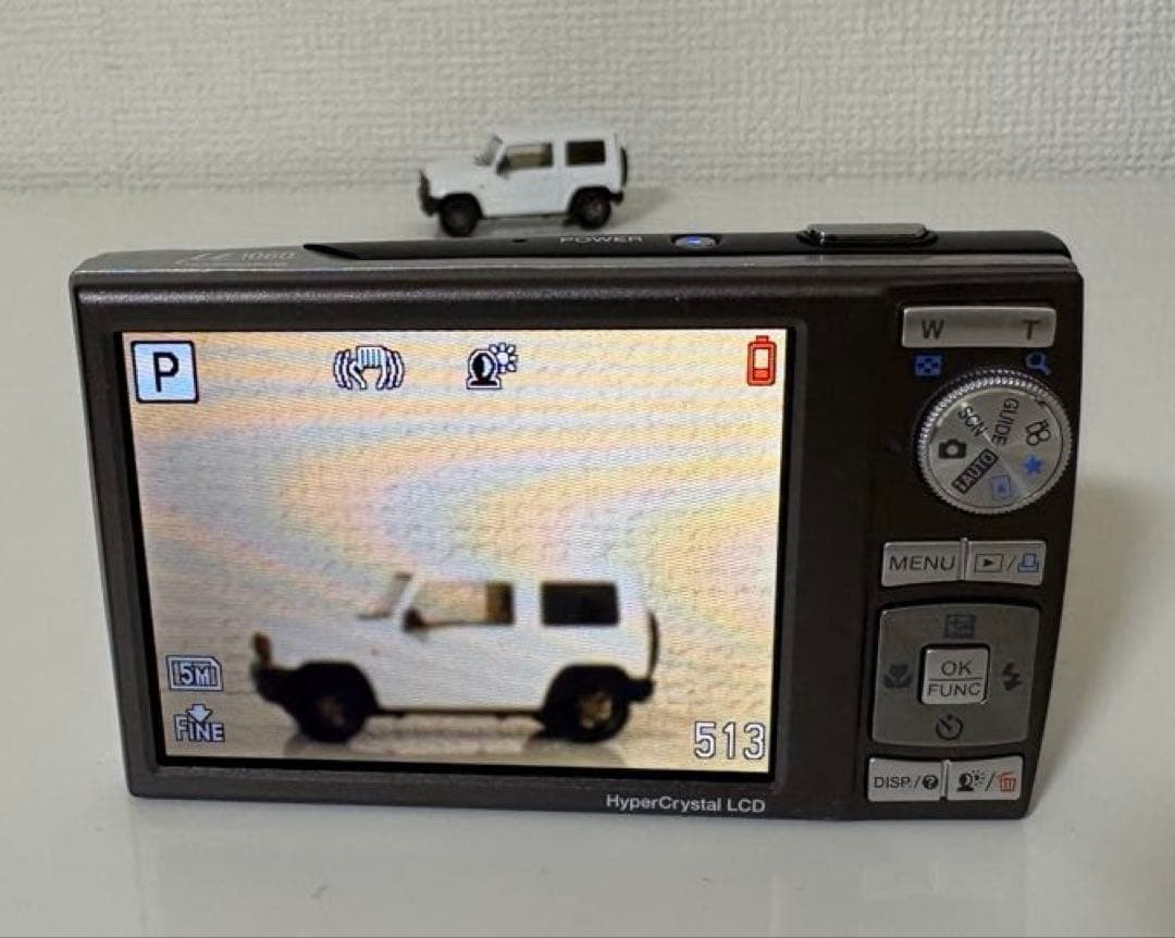 【美品・動作確認済】OLYMPUS μ1060 コンデジ　シルバー