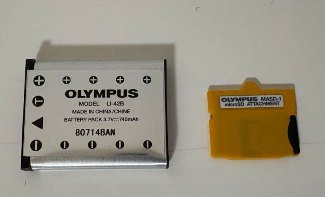 【美品・動作確認済】OLYMPUS μ1060 コンデジ　シルバー