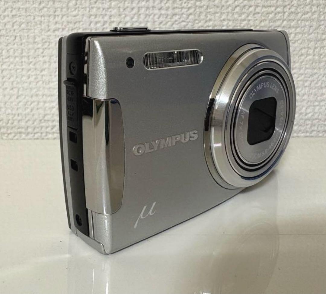 【美品・動作確認済】OLYMPUS μ1060 コンデジ　シルバー