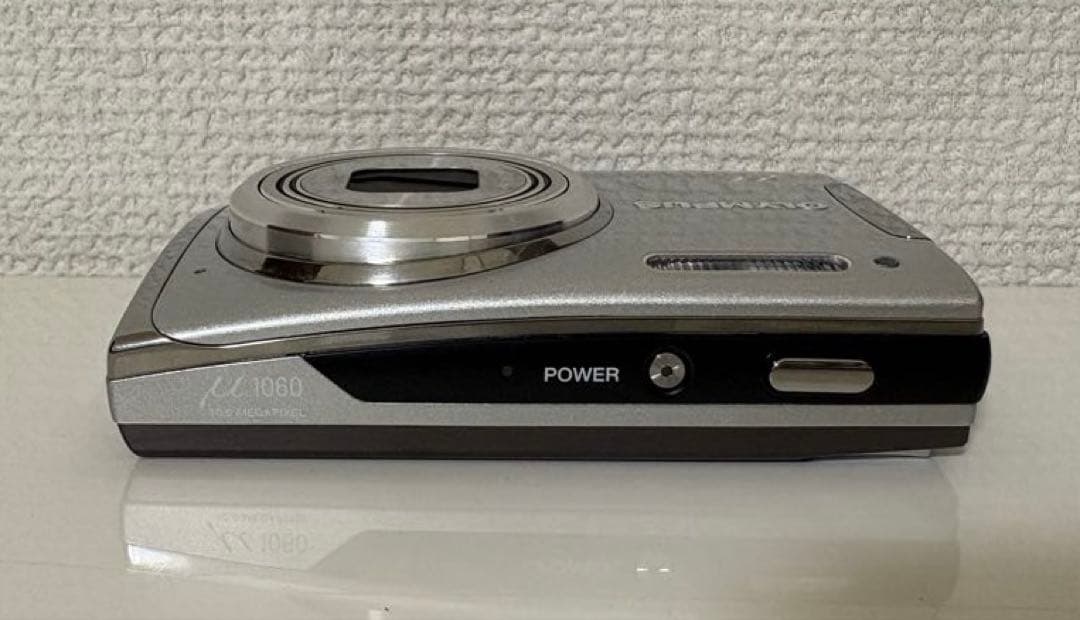 【美品・動作確認済】OLYMPUS μ1060 コンデジ　シルバー