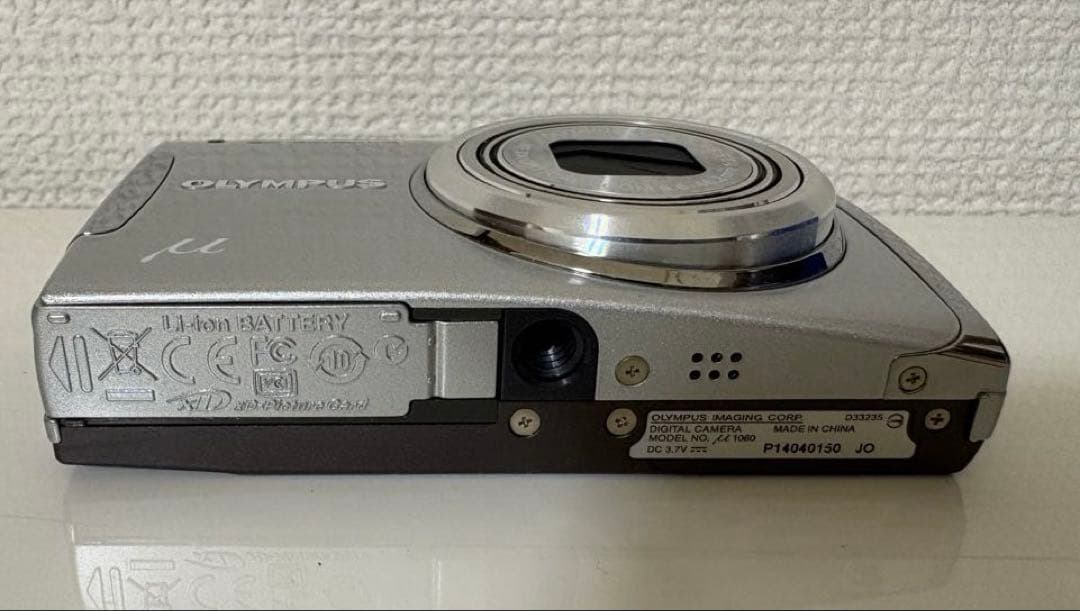 【美品・動作確認済】OLYMPUS μ1060 コンデジ　シルバー