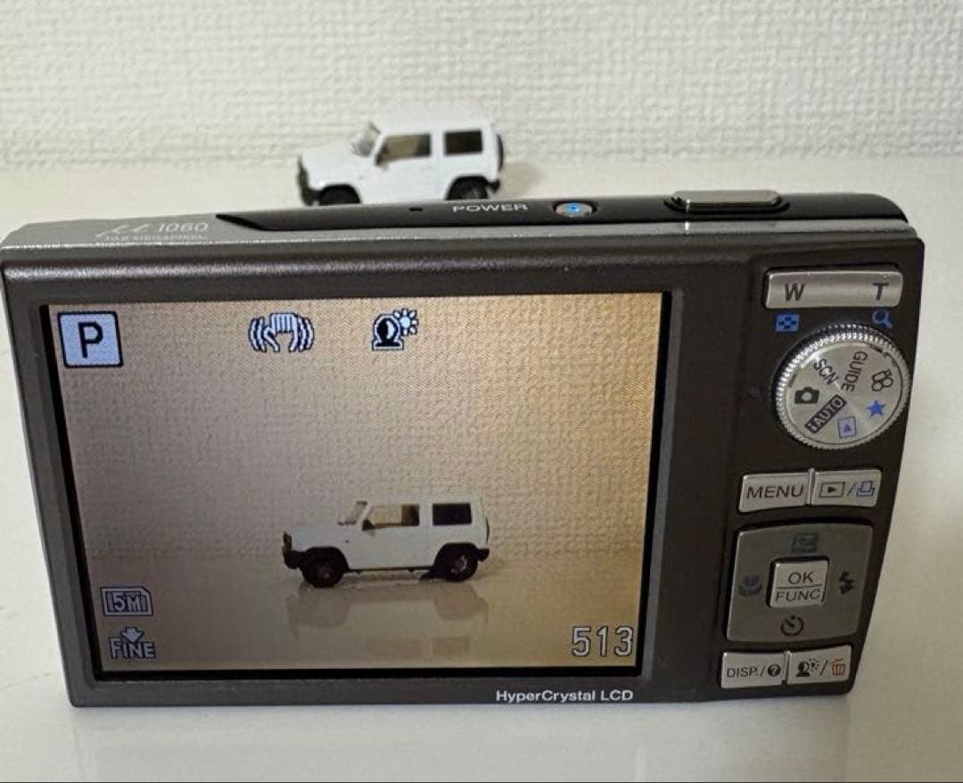 【美品・動作確認済】OLYMPUS μ1060 コンデジ　シルバー