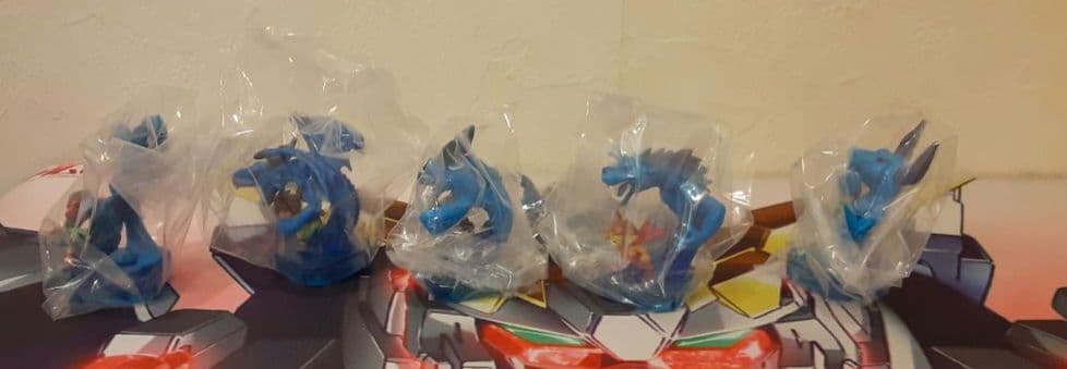 未使用品！　入手困難！　希少！　当時物　ブルードラゴン　フィギュア　5体セット