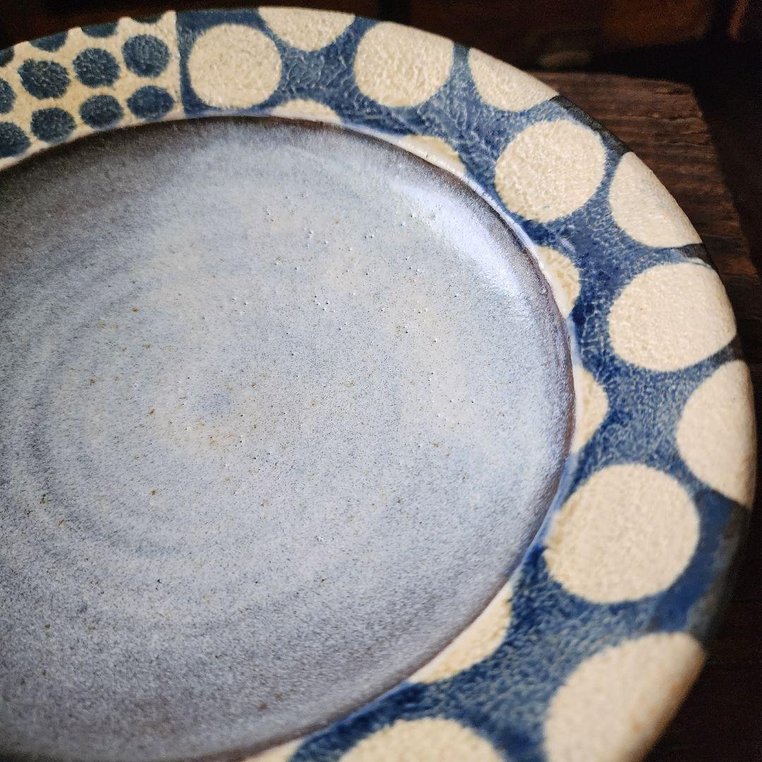 No.14　新品　やちむん　7寸皿