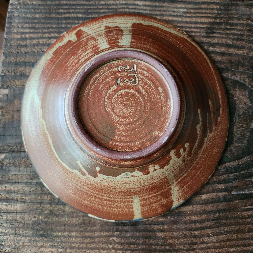 No.14　新品　やちむん　7寸皿