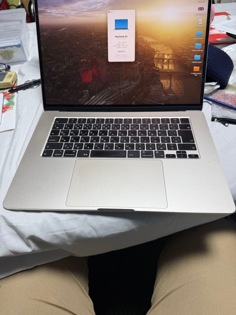 MacBook Air M3｜バッテリーサイクル24回｜付属品あり