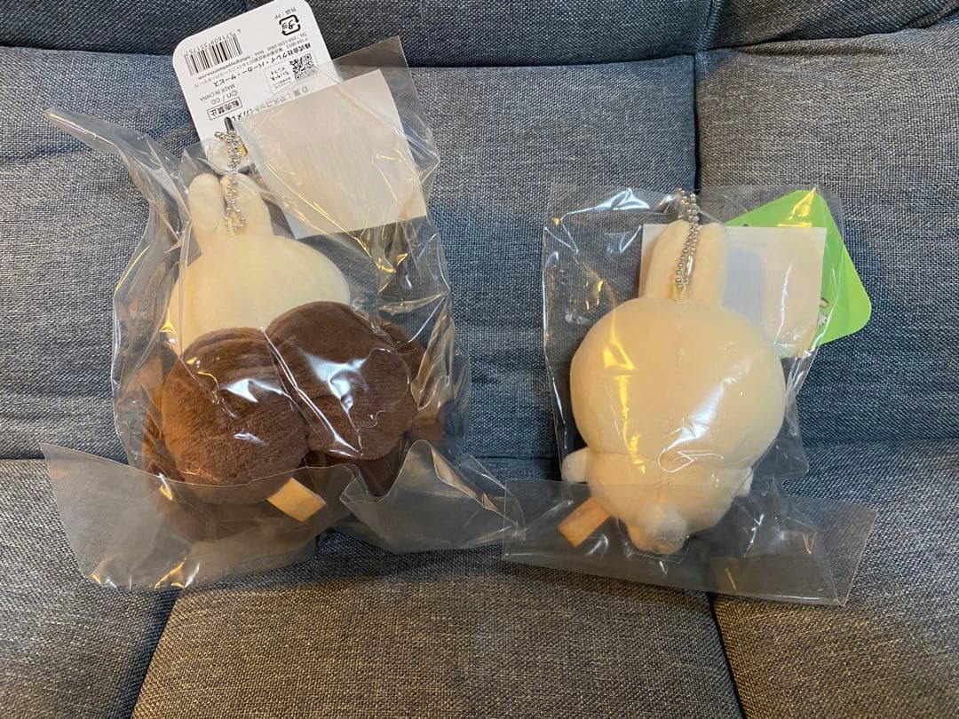 うさぎだらけくじ Ｄ賞 マスコット カヌレ ハサミのセット