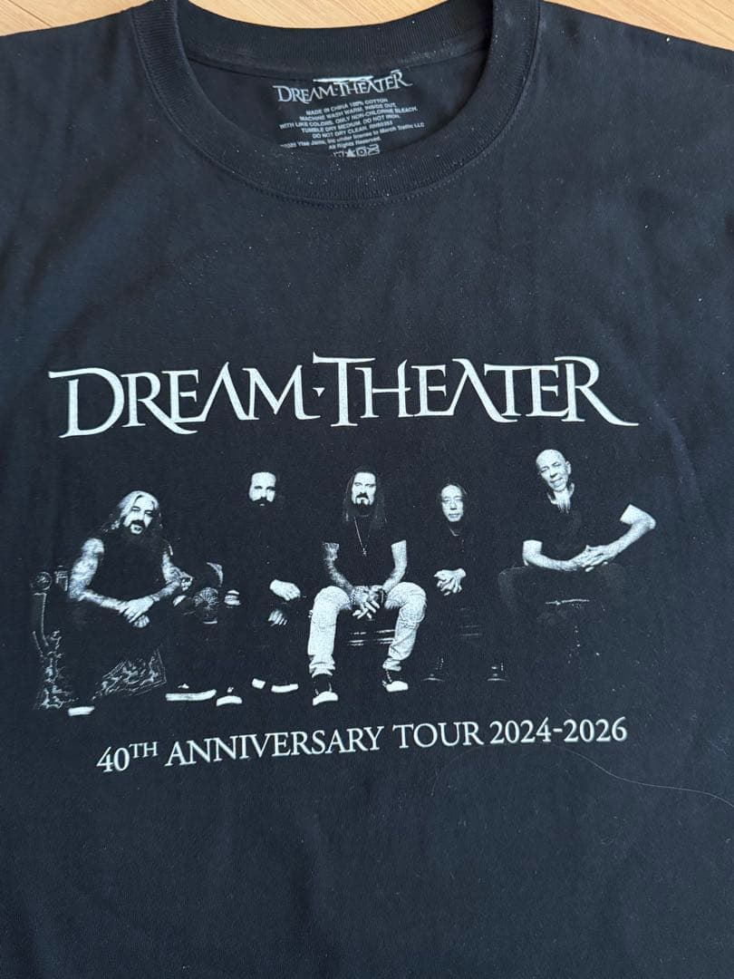 DREAM THEATER 40th Anniversary Tour Tシャツ