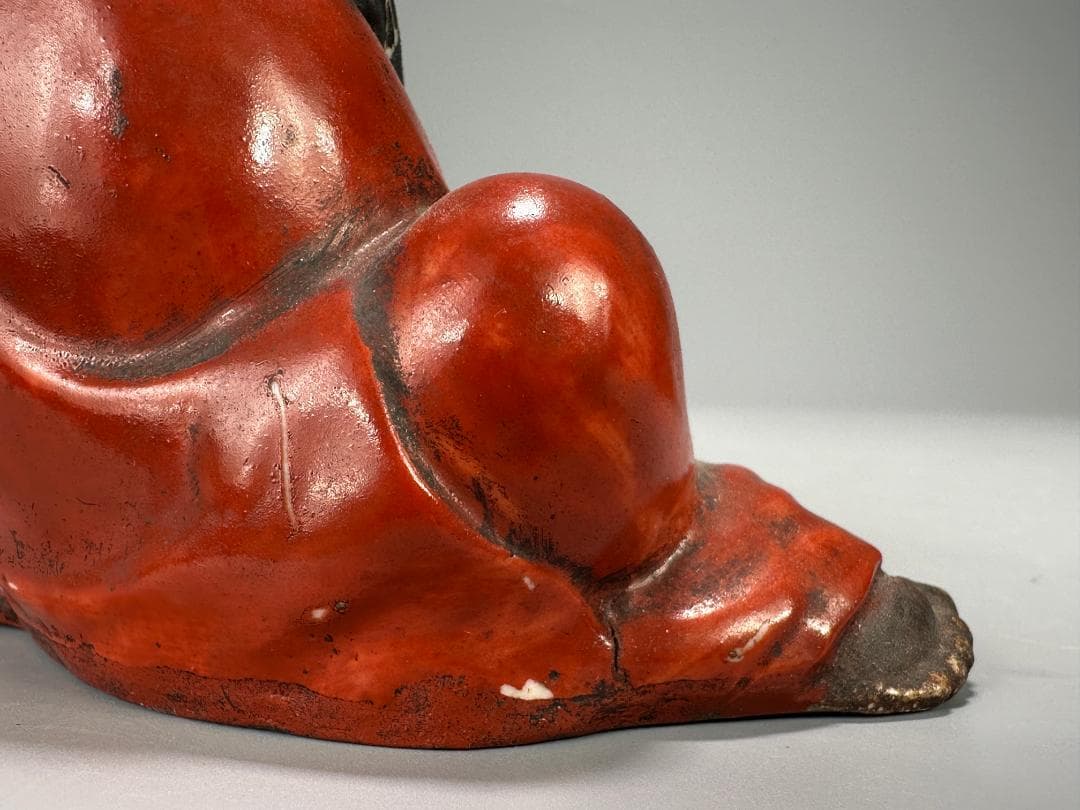 だるま　達磨　焼物　置物　時代　古物