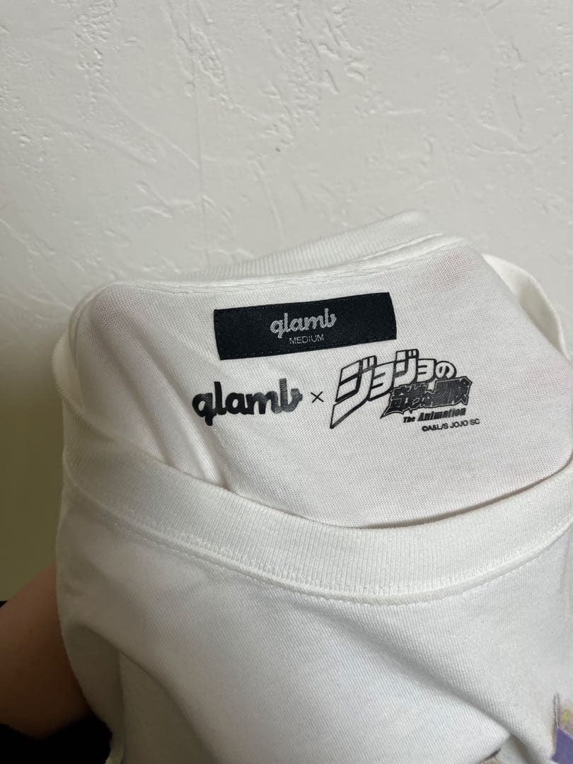glamb × ジョジョの奇妙な冒険 Tシャツ スタープラチナ　Mサイズ