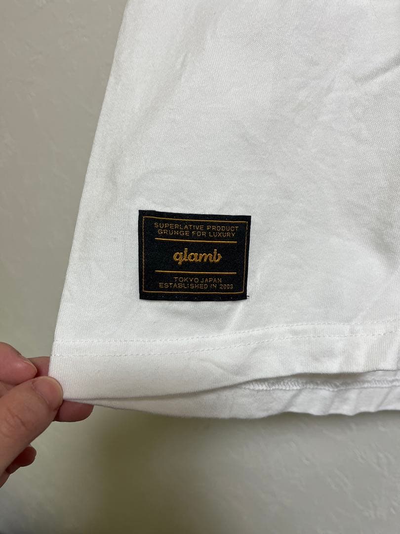 glamb × ジョジョの奇妙な冒険 Tシャツ スタープラチナ　Mサイズ