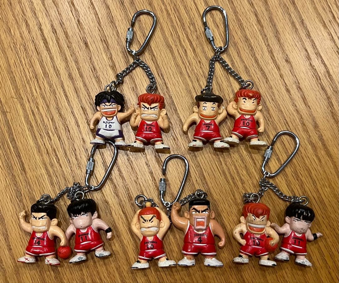 スラムダンク キーホルダー コミカルダブルキーホルダー 5個セット