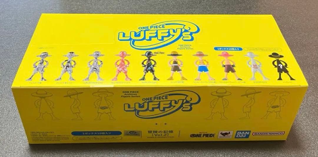 LUFFY's 冒険の記憶 [Vol.2] 1BOX(10個入り)＋頂上決戦1個