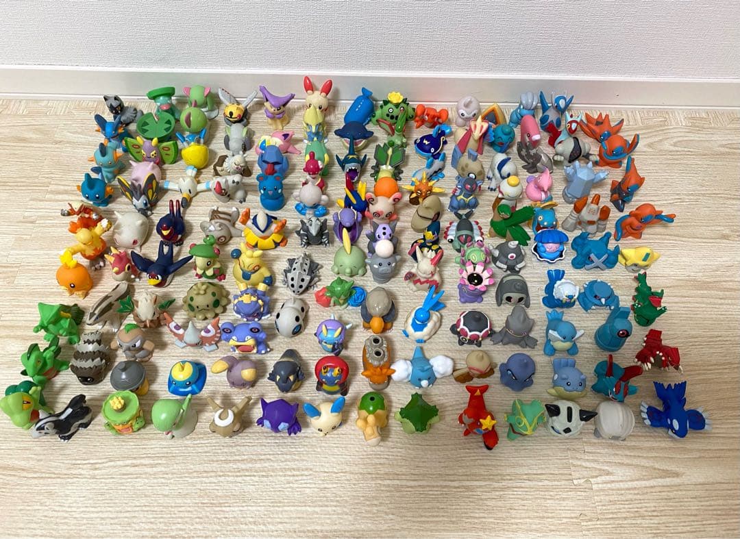 図鑑順 ポケットモンスター 指人形 ソフビ コンプリート まとめ売り 第三世代