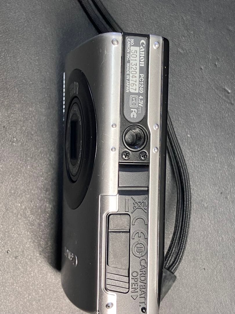 【動作品】CANON/キヤノン IXY DIGITAL 910 IS（シルバー