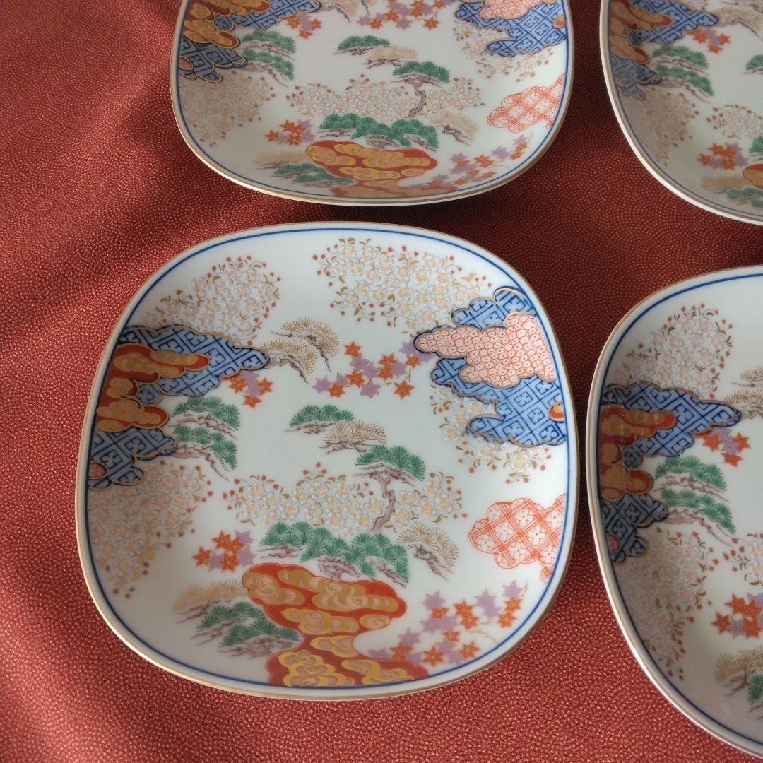 S100　其泉窯　銘々皿　5枚