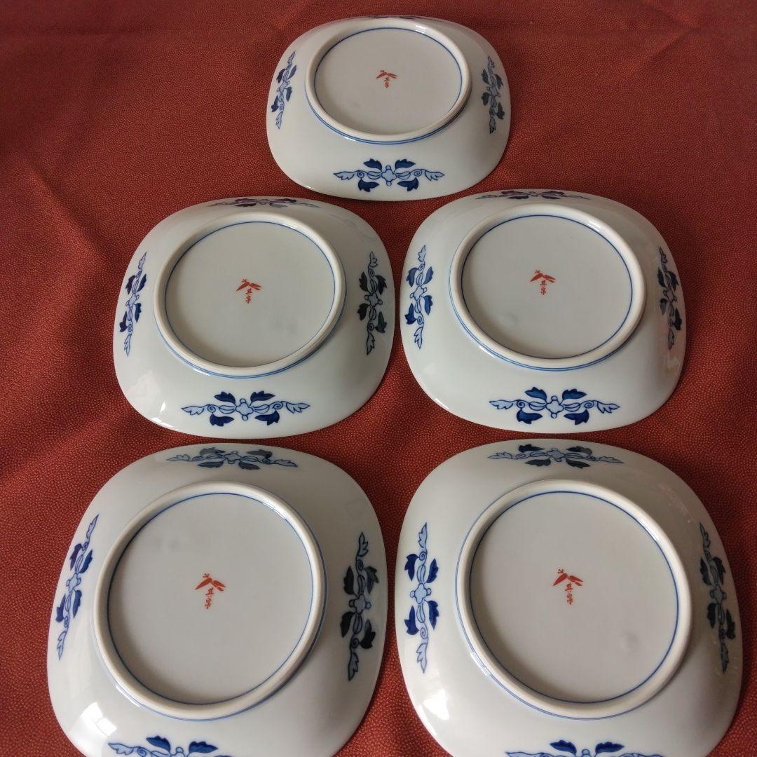 S100　其泉窯　銘々皿　5枚