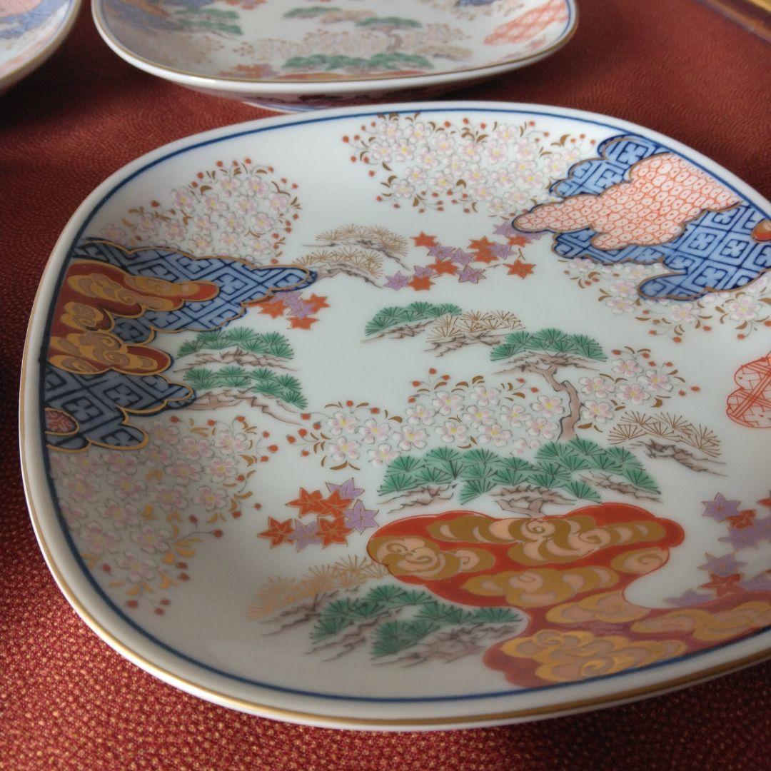 S100　其泉窯　銘々皿　5枚