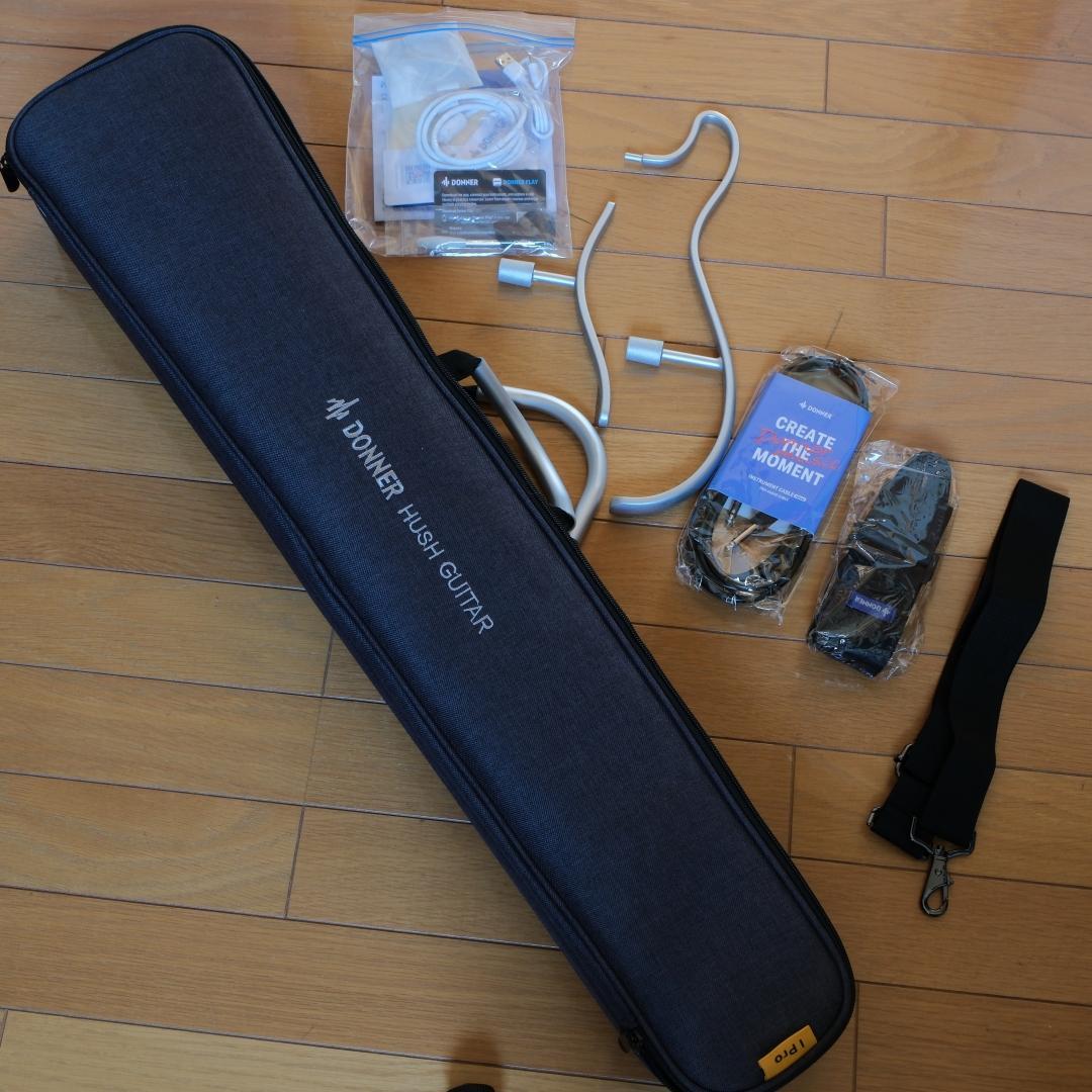 【ほぼ新品】Donner HUSH I PRO トラベルギター