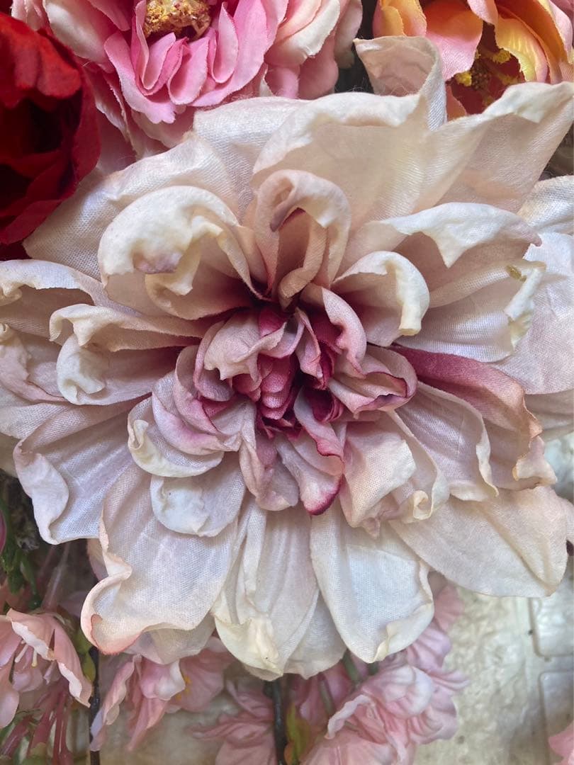 光触媒　人工観葉植物　ウォールグリーン　フェイクグリーン　春のスワッグ77