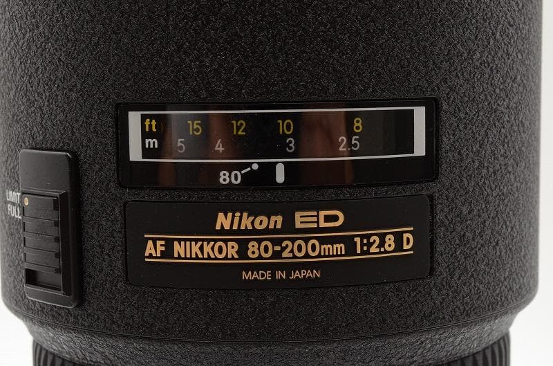 レンズ(ズーム) Nikkor AF NIKKOR ED 80-200mm f2.8D NEW