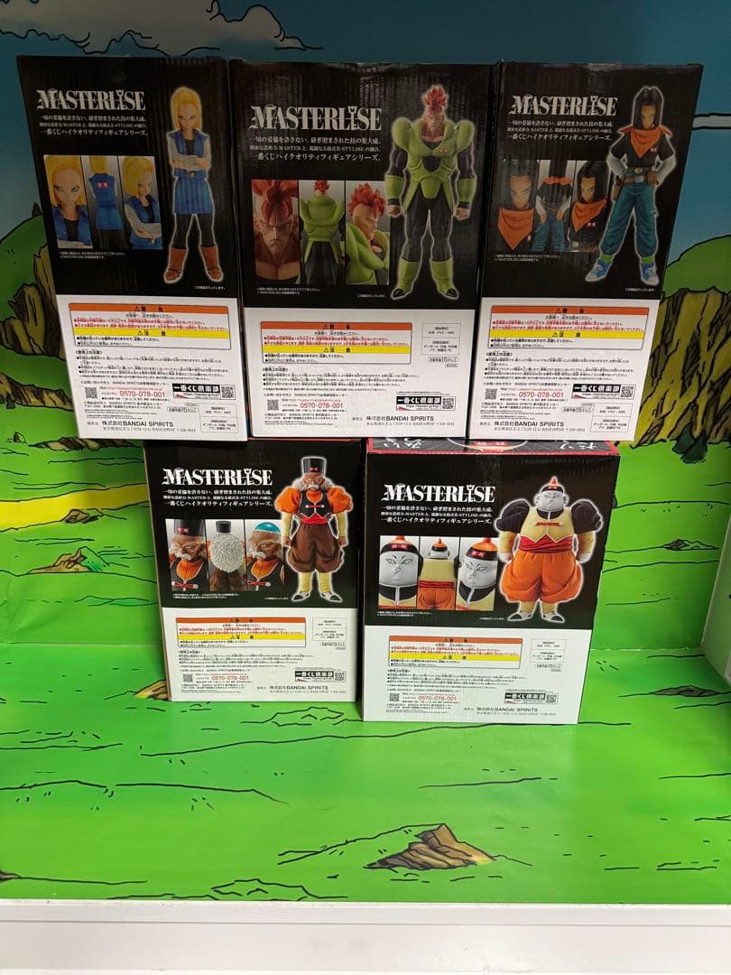 ✨【美品】一番くじドラゴンボールEX人造人間の恐怖 A賞 B賞 C賞 D賞 E賞