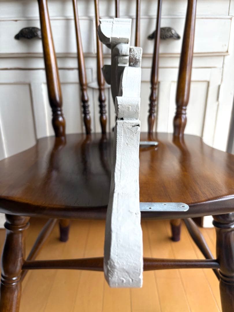 フランスアンティーク　ペディメント　木製パーツ　壁飾り　家具装飾　オブジェ　彫刻