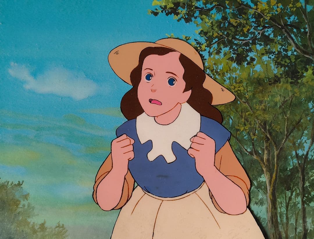 南の虹のルーシー　セル画５枚(背景付き)①