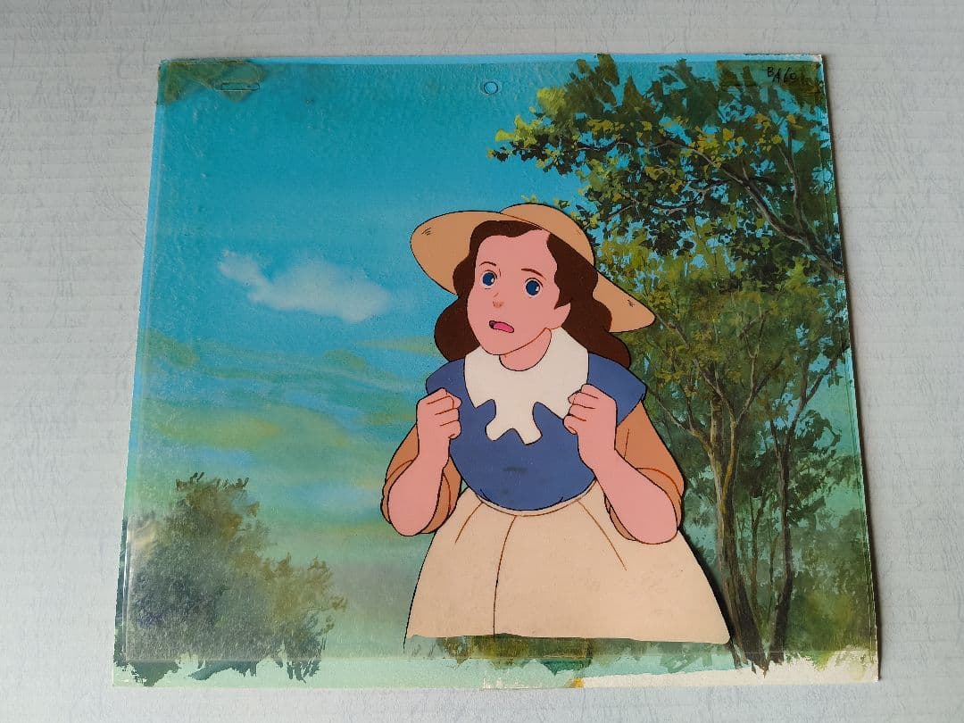 南の虹のルーシー　セル画５枚(背景付き)①