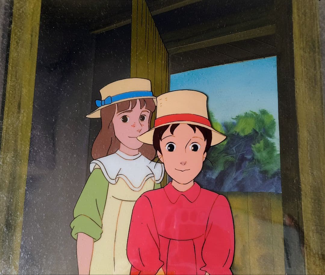 南の虹のルーシー　セル画５枚(背景付き)①