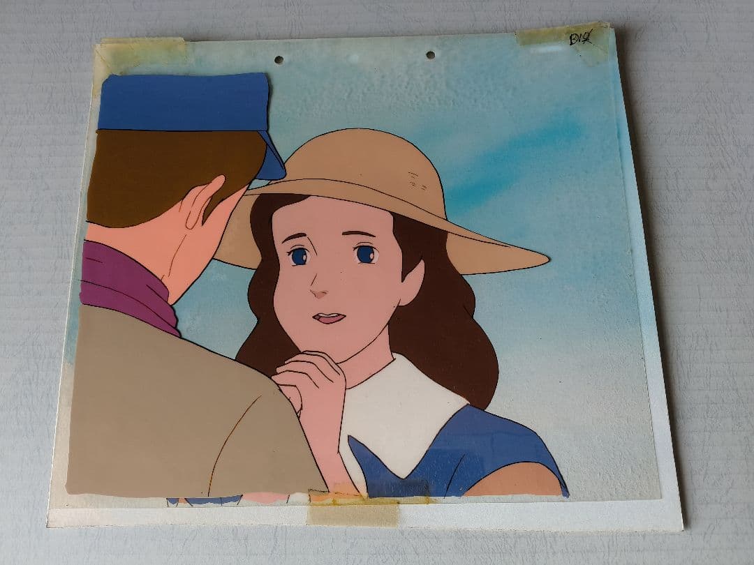 南の虹のルーシー　セル画５枚(背景付き)①