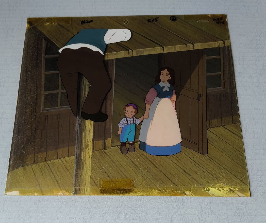 南の虹のルーシー　セル画５枚(背景付き)①