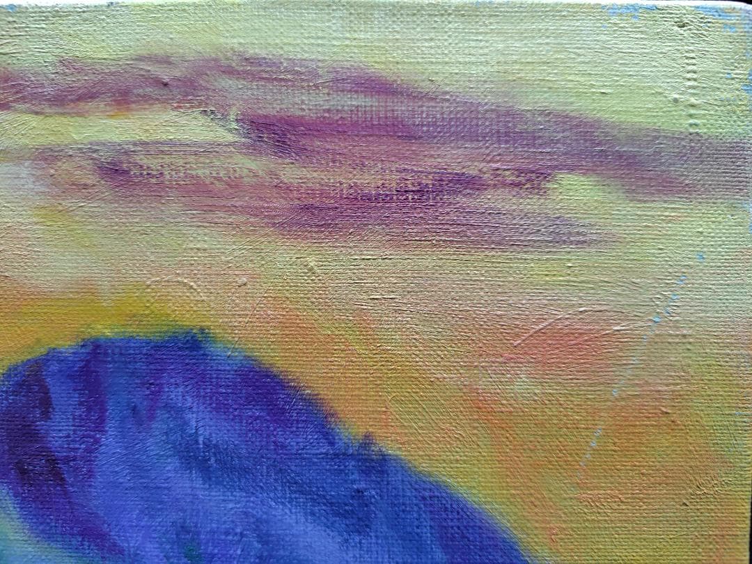 「根子岳」A 2006 F8 絵画 油絵 油彩画 アート 風景画