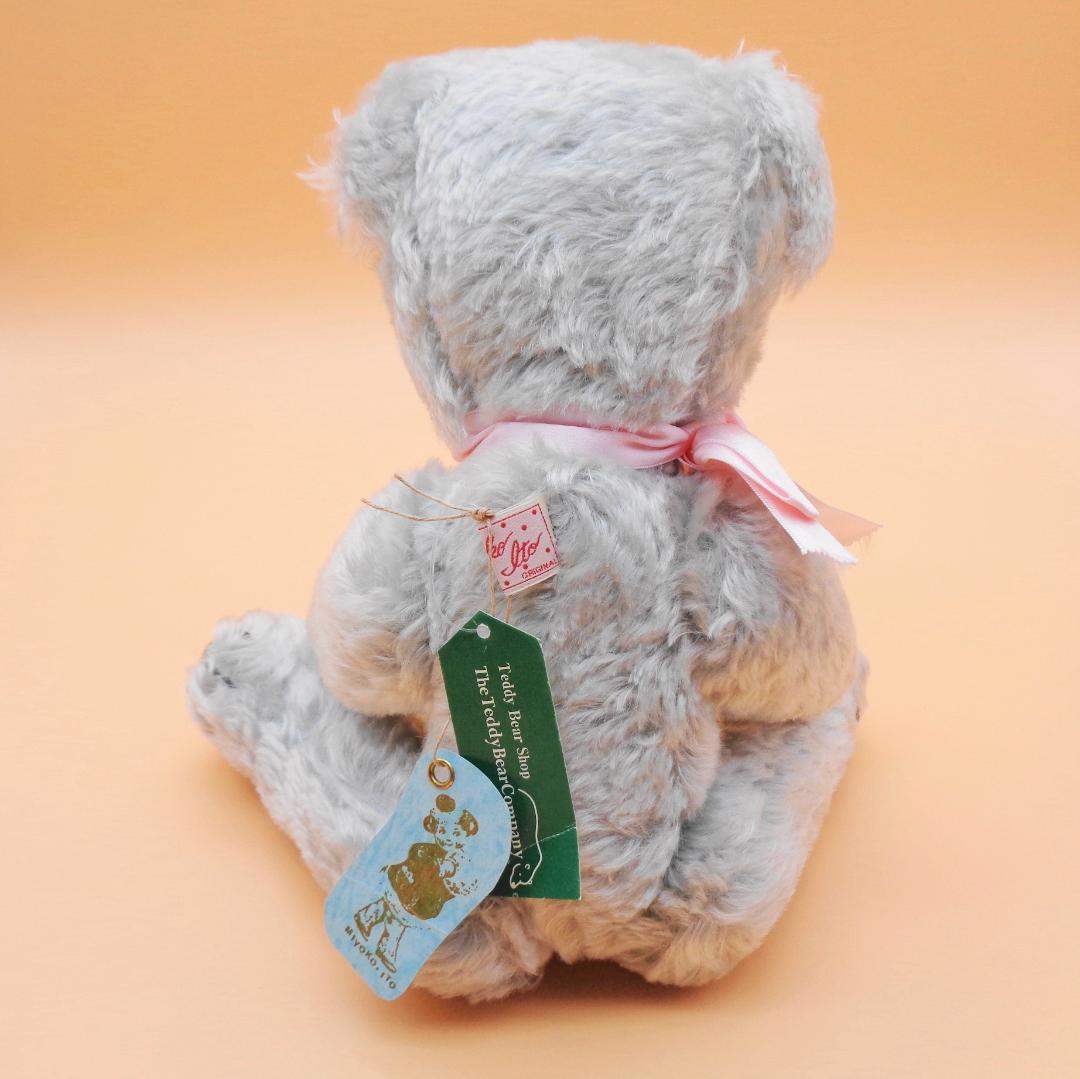【限定テディベア作家】Dolphy 33cm♬伊藤みよこ♬手芸作家アーティスト
