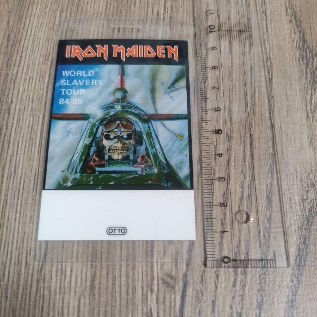 IRON MAIDEN ワールドツアー バックステージパス 84/85