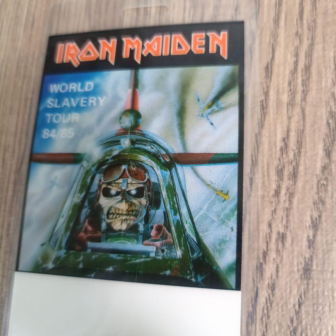 IRON MAIDEN ワールドツアー バックステージパス 84/85