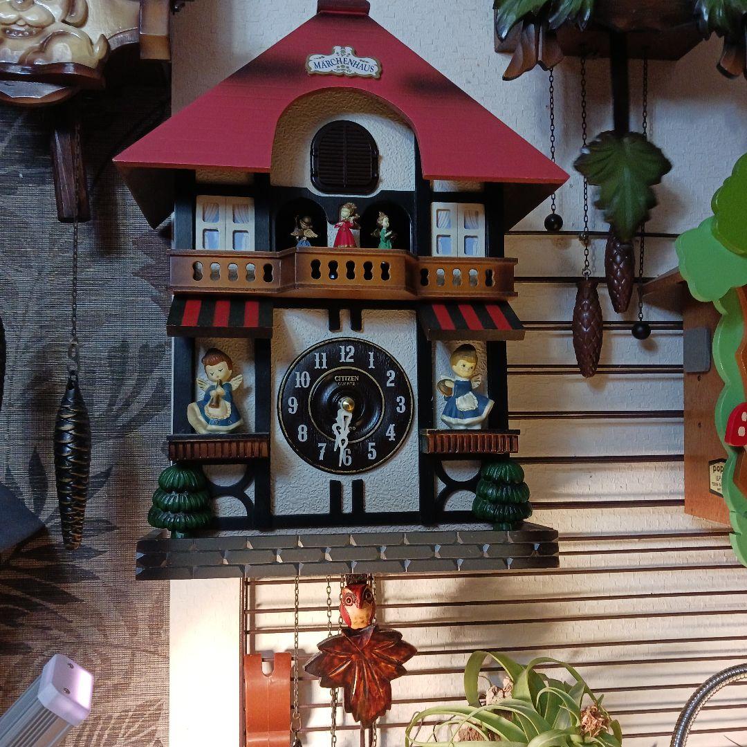 【CITIZEN】POPPO:鳩カッコウ/壁掛け時計