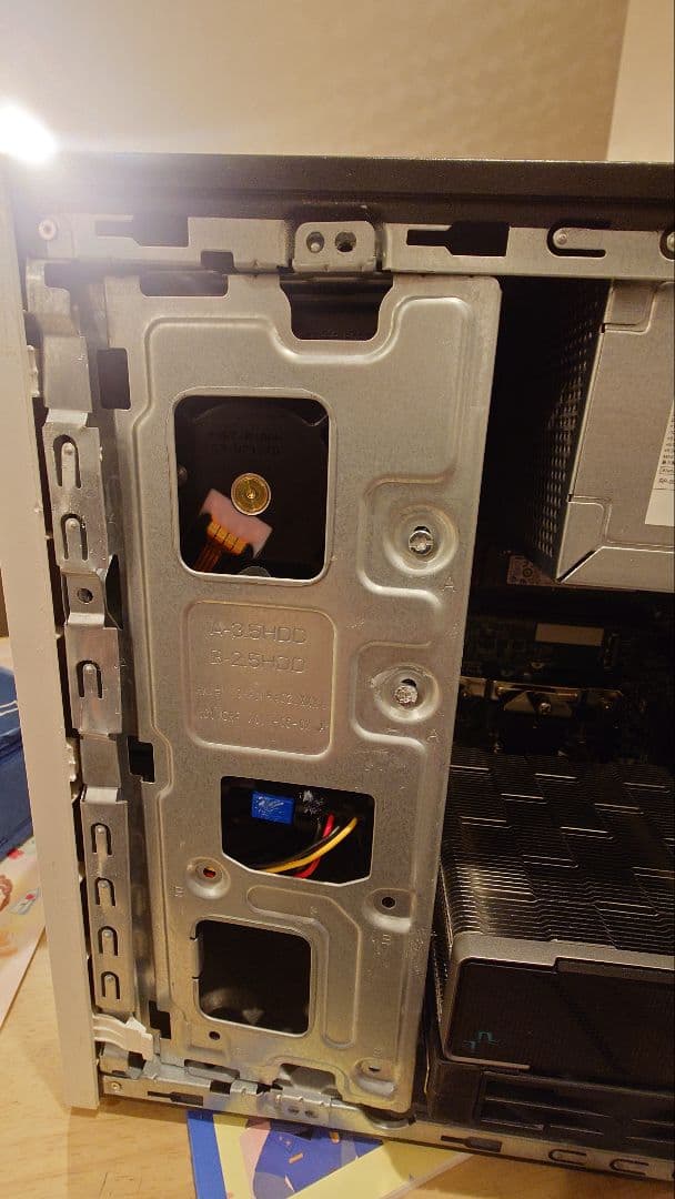 HP デスクトップPC ホワイト