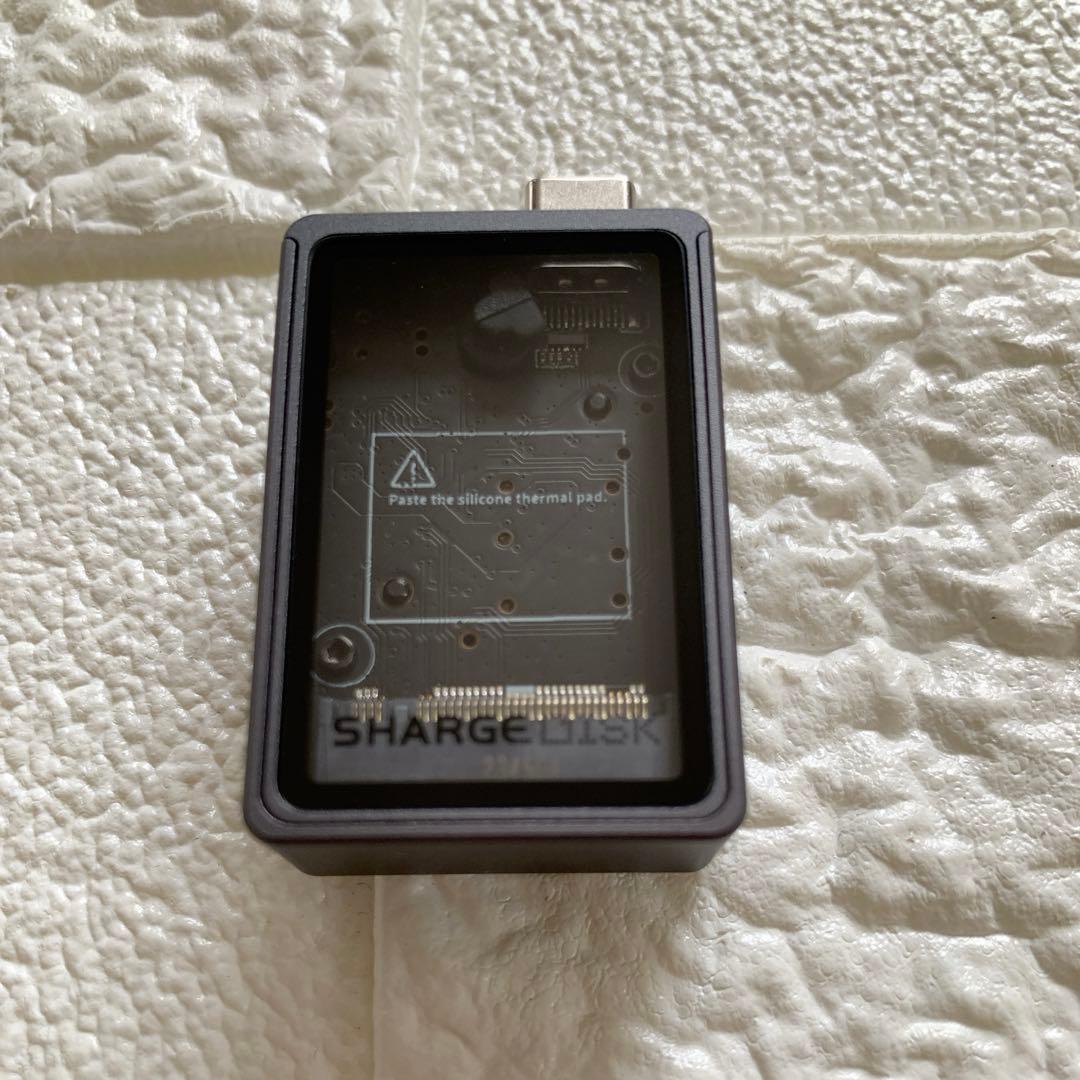SHARGE DISK SSD エンクロージャ 外付け M.2 NVMe SSD