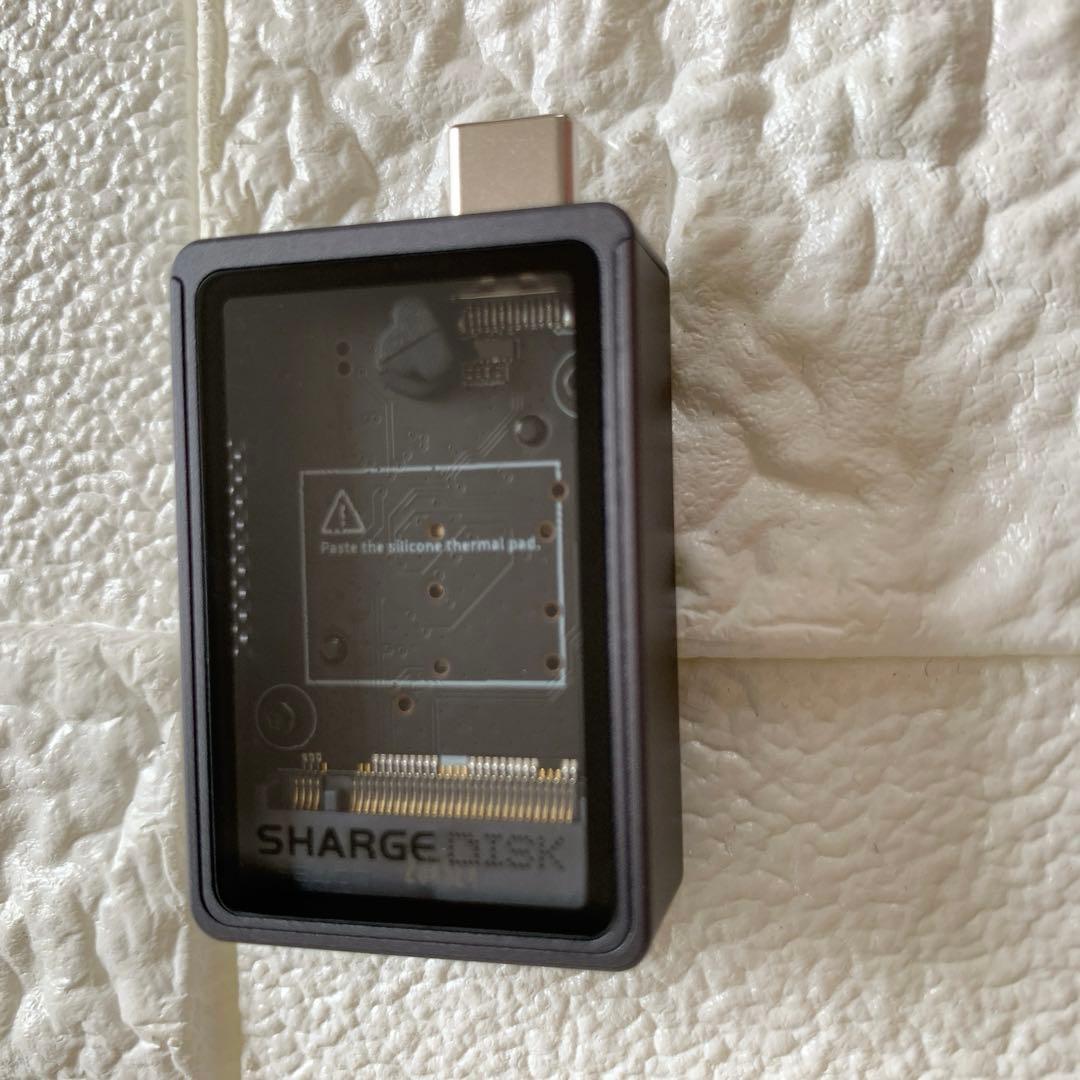 SHARGE DISK SSD エンクロージャ 外付け M.2 NVMe SSD