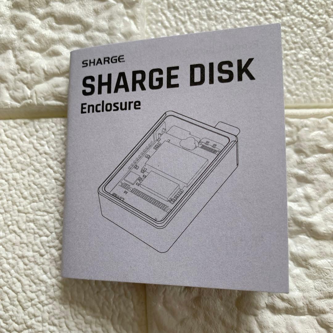 SHARGE DISK SSD エンクロージャ 外付け M.2 NVMe SSD