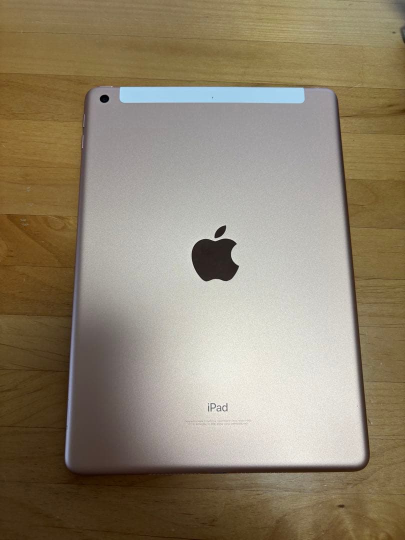 [美品] iPad第6世代128GBセルラー　ApplePencil,ケース付き