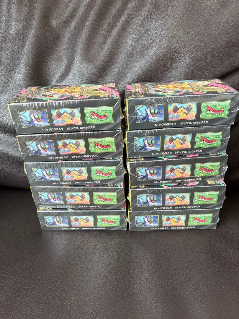 ポケモンカード　MEGAドリームex シュリンク付き未開封　10箱