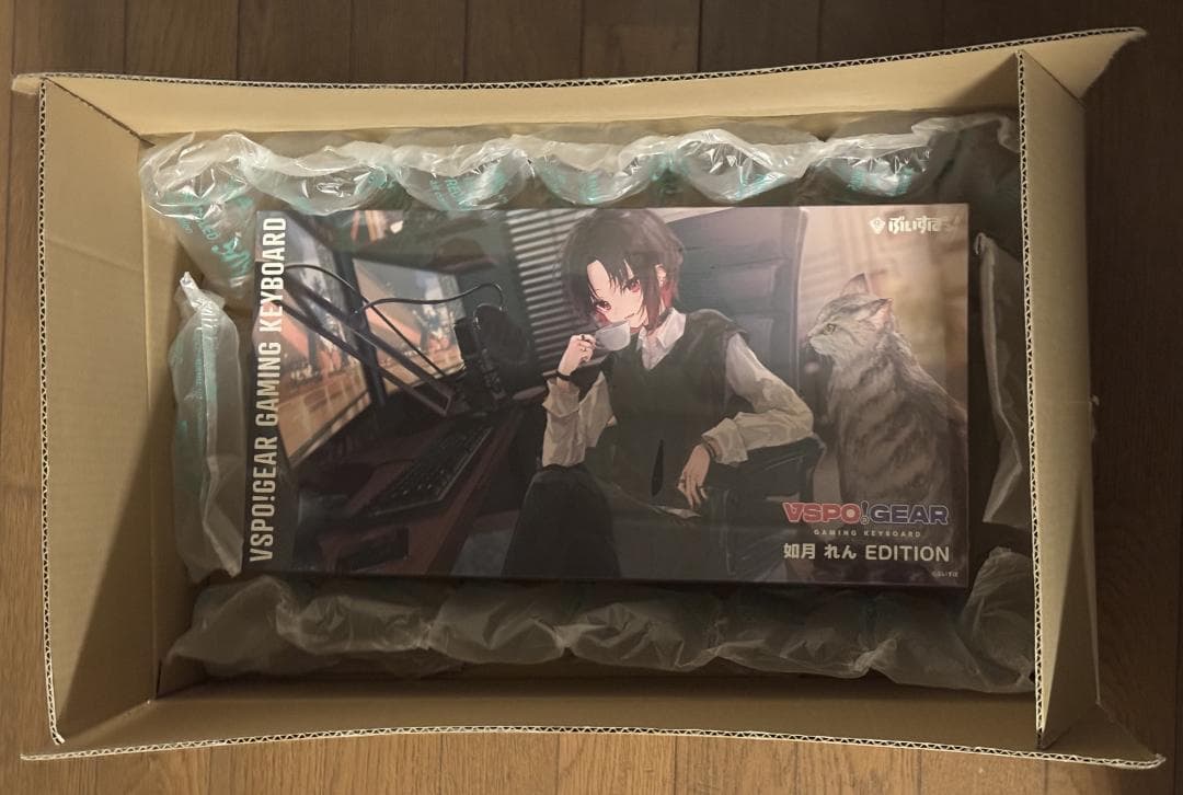 Vspo Gear 如月れん ゲーミング キーボード ぶいすぽっ！