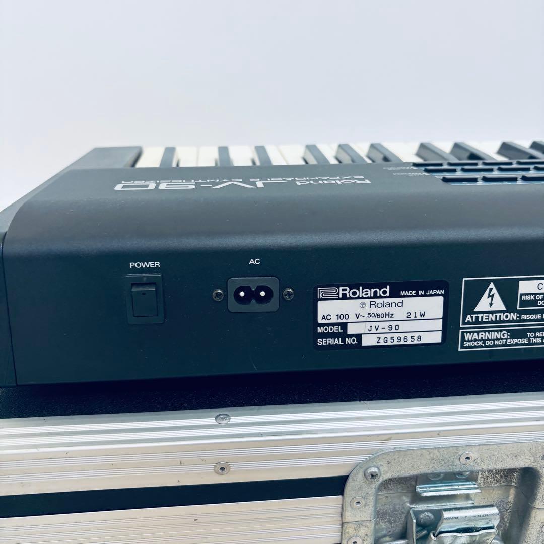 Roland JV-90 名機シンセ 動作良好 ハードケース付 76鍵 JV