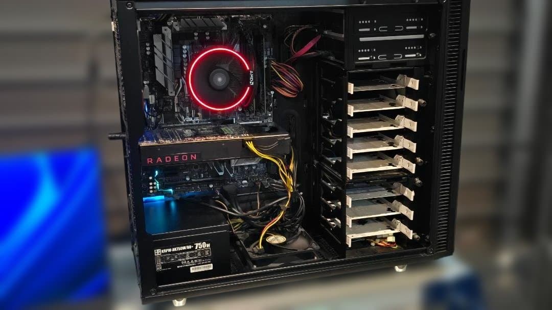 Win11/Ryzen7/メモリ32GB/RX480/M.2 自作PC