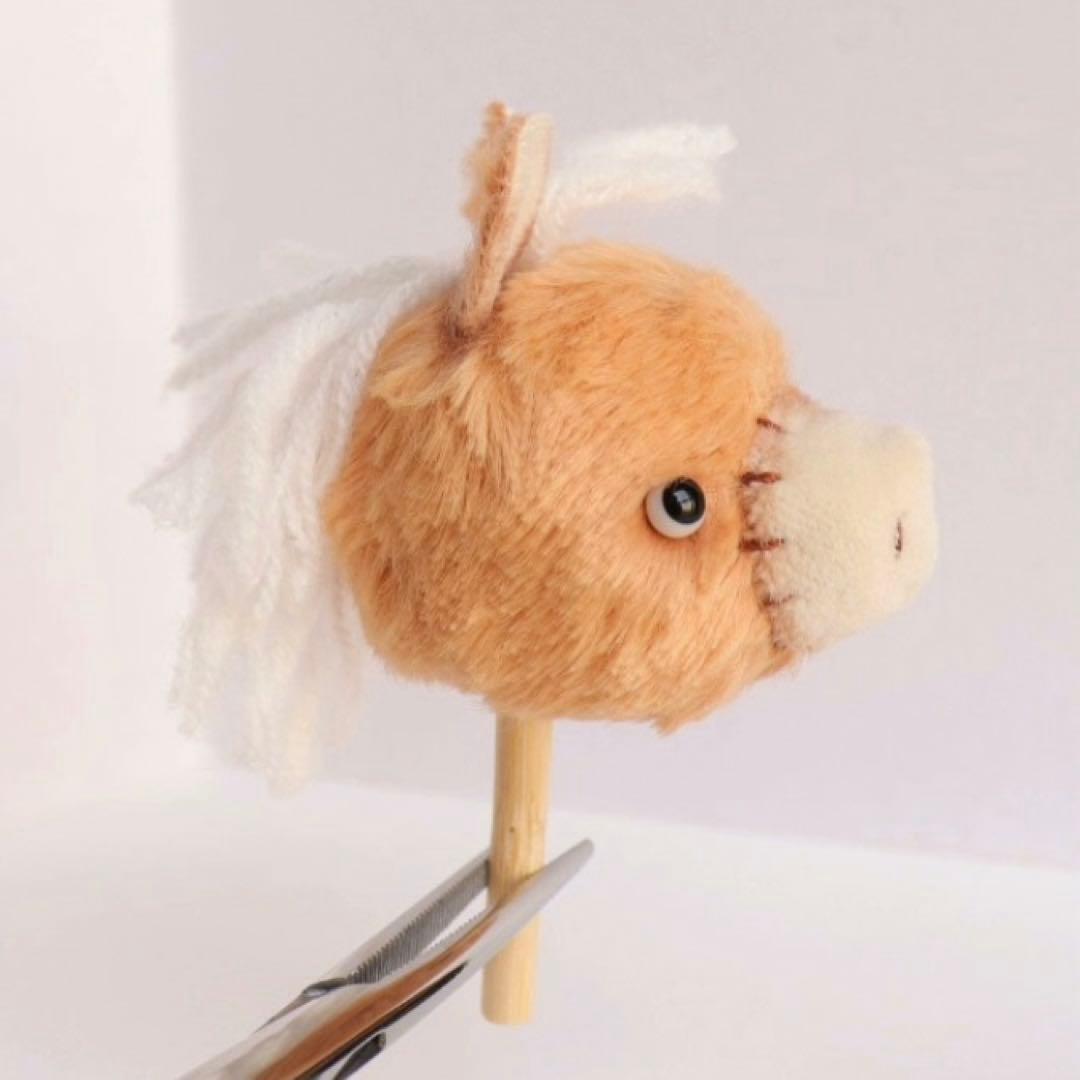 パンプキン馬 ヴィンテージトイ 海外作家様 ぬいぐるみ おもちゃ 創作人形