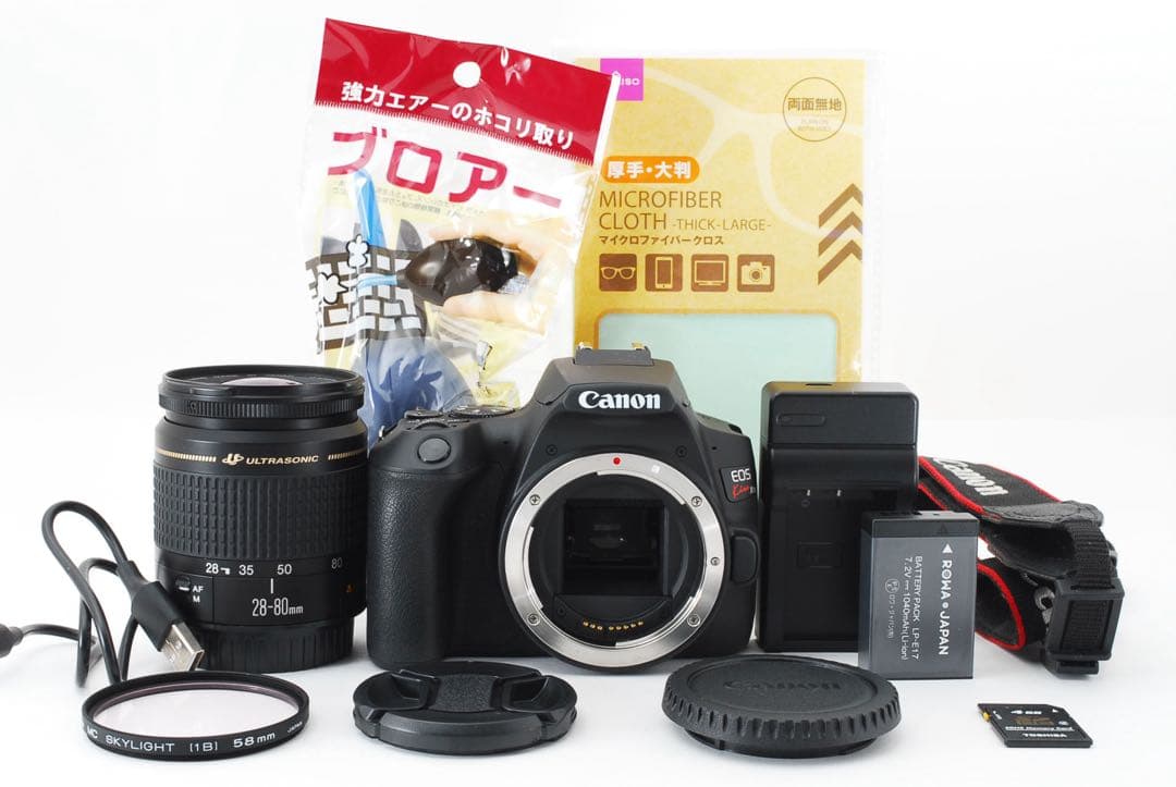 canon kiss x10デジタル一眼レフカメラ Canon EF28-80㎜