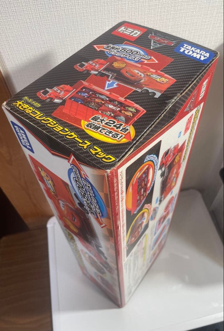 廃盤トミカ　ディズニー カーズトミカ　　大きなコレクションケースマック